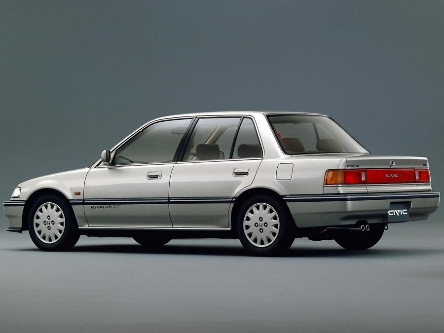  Honda Civic Sedan 1987 года  (JP) (фото 5 из 5)